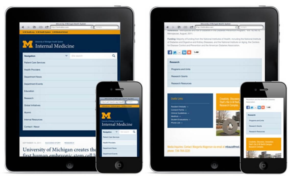 Mobile Friendly Website