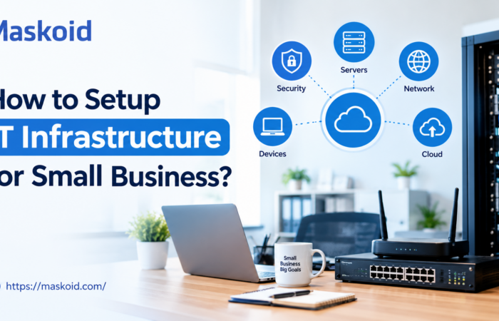 how to setup it infrastructure for small business