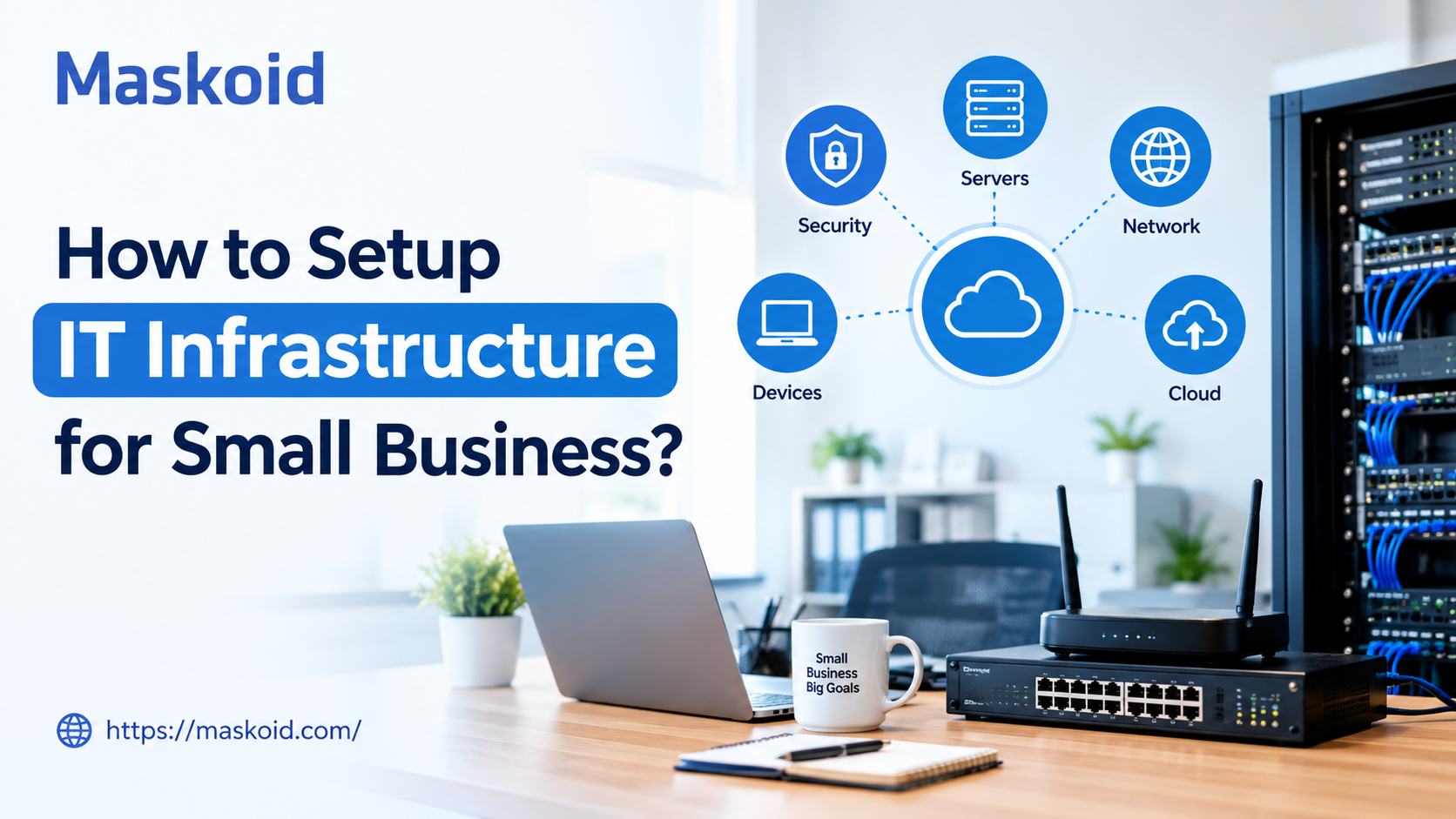 how to setup it infrastructure for small business